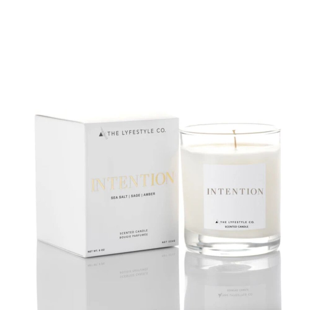 THE LYFESTYLE CO. Intention Scented Candle